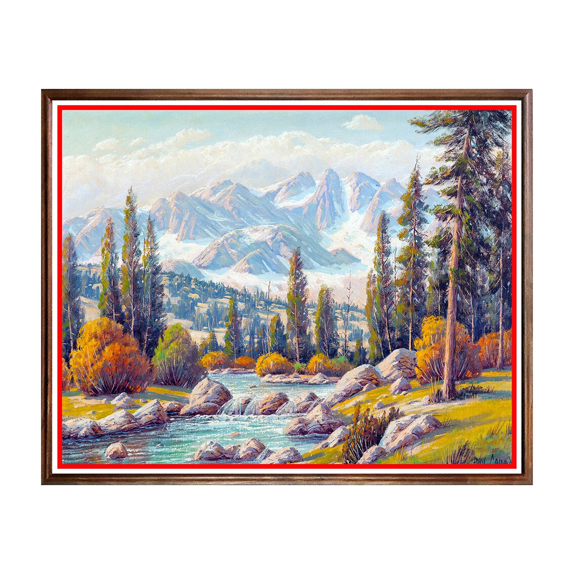 Tablou Poster, Peisaj - PJ-187, 40 x 50 cm