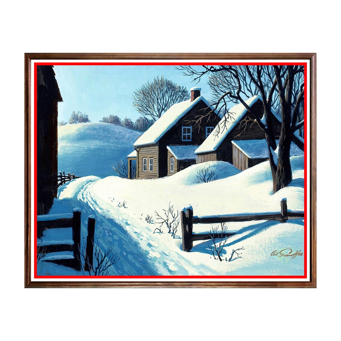 Tablou Poster, Peisaj - PJ-041, 40 x 50 cm