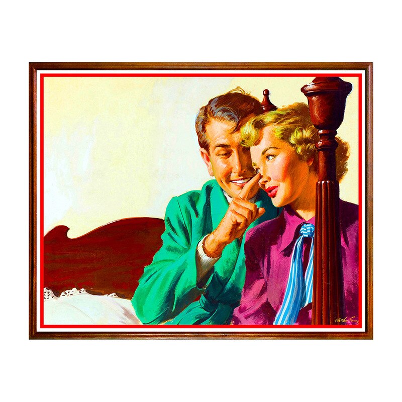 Tablou Poster, Pulp Cover Art - PCA-035, 40 x 50 cm