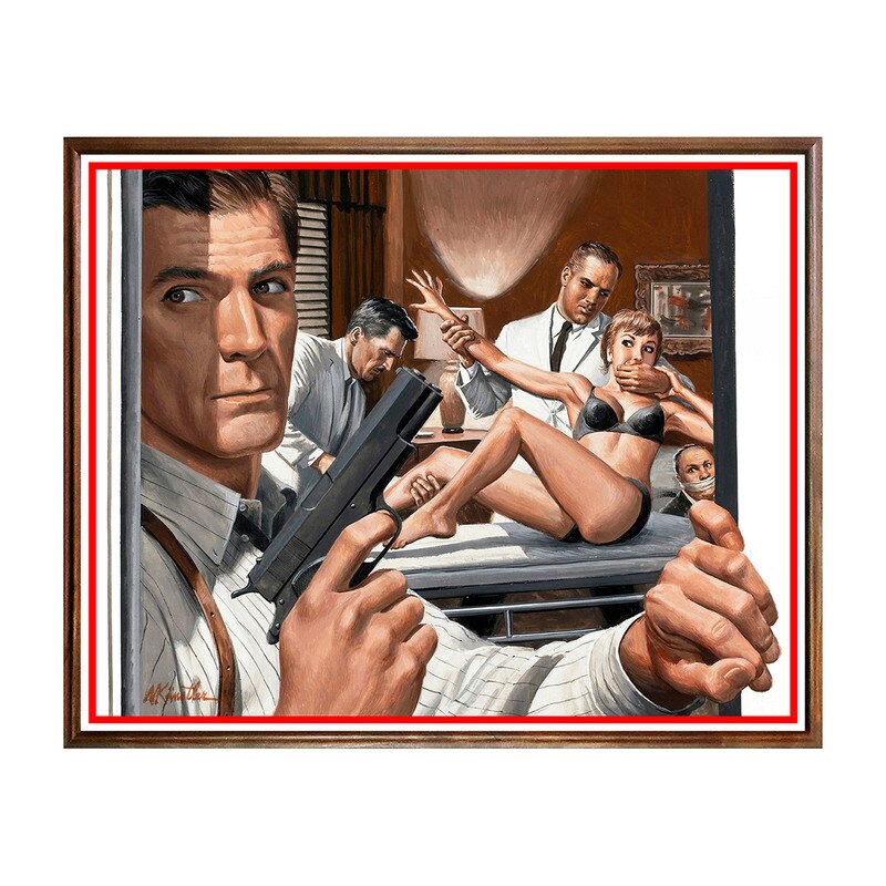 Tablou Poster, Pulp Cover Art - PCA-197, 40 x 50 cm