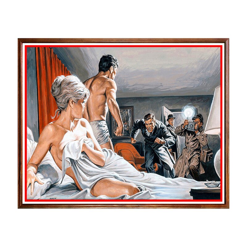 Tablou Poster, Pulp Cover Art - PCA-066, 40 x 50 cm