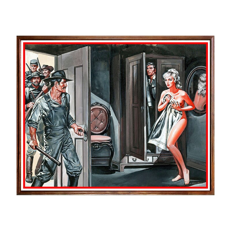 Tablou Poster, Pulp Cover Art - PCA-069, 40 x 50 cm