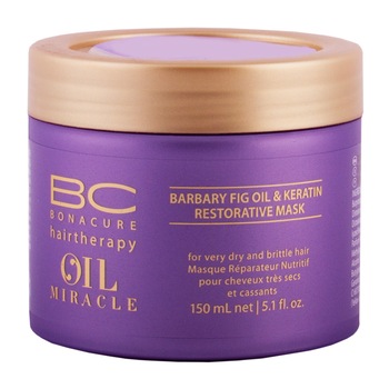 Masca Schwarzkopf Professional, Bonacure Oil Miracle Barbary, pentru par uscat si degradat cu ulei de fruct de cactus , 150 ml Masca Schwarzkopf Professional, Bonacure Oil Miracle Barbary, pentru par uscat si degradat cu ulei de fruct de cactus , 150 ml