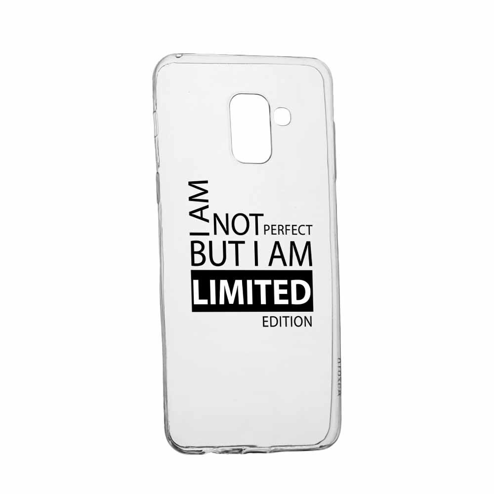 Husa Silicon, Transparent, Slim, Limited Edition, Samsung J6 2018