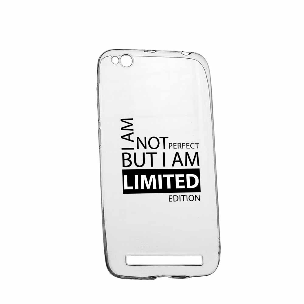 Husa Silicon, Transparent, Slim, Limited Edition, Xiaomi Redmi 4A