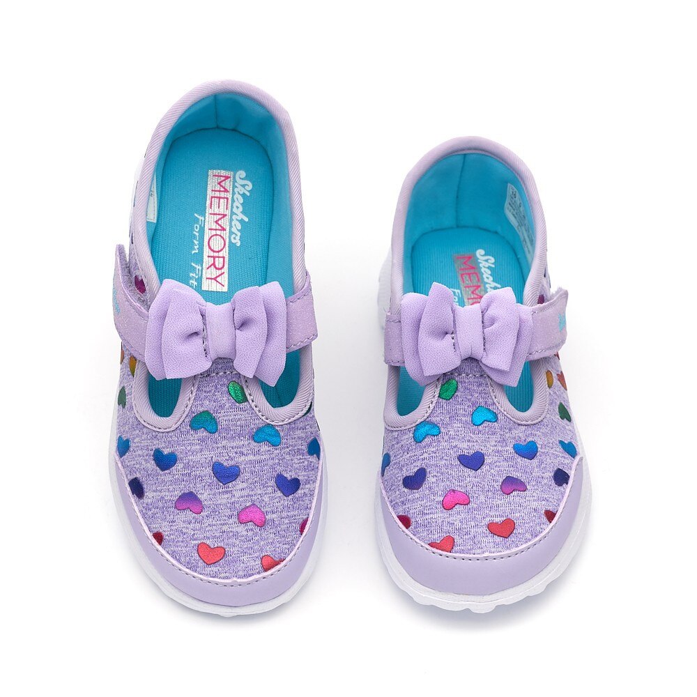 Sandale Skechers Bitty Hearts Lavender Mov 22 eMAG.ro