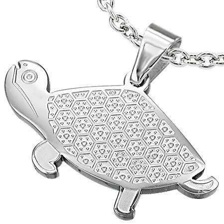 Pandant otel in forma de broasca testoasa