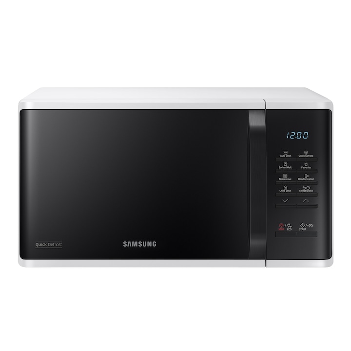 Samsung MS23K3513AW/OL Mikrohullámú sütő, 23 l, 800 W, Digitális, Érintésvezérlés, Fehér