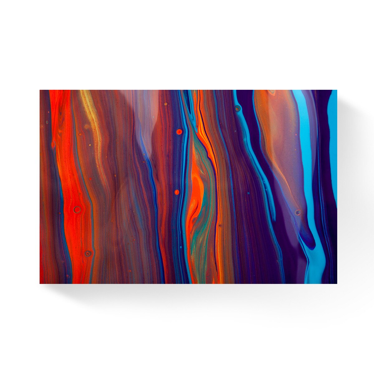 Tablou Canvas - Diferite culori de ulei, Color, Abstract, Arta, 60 x 90 cm