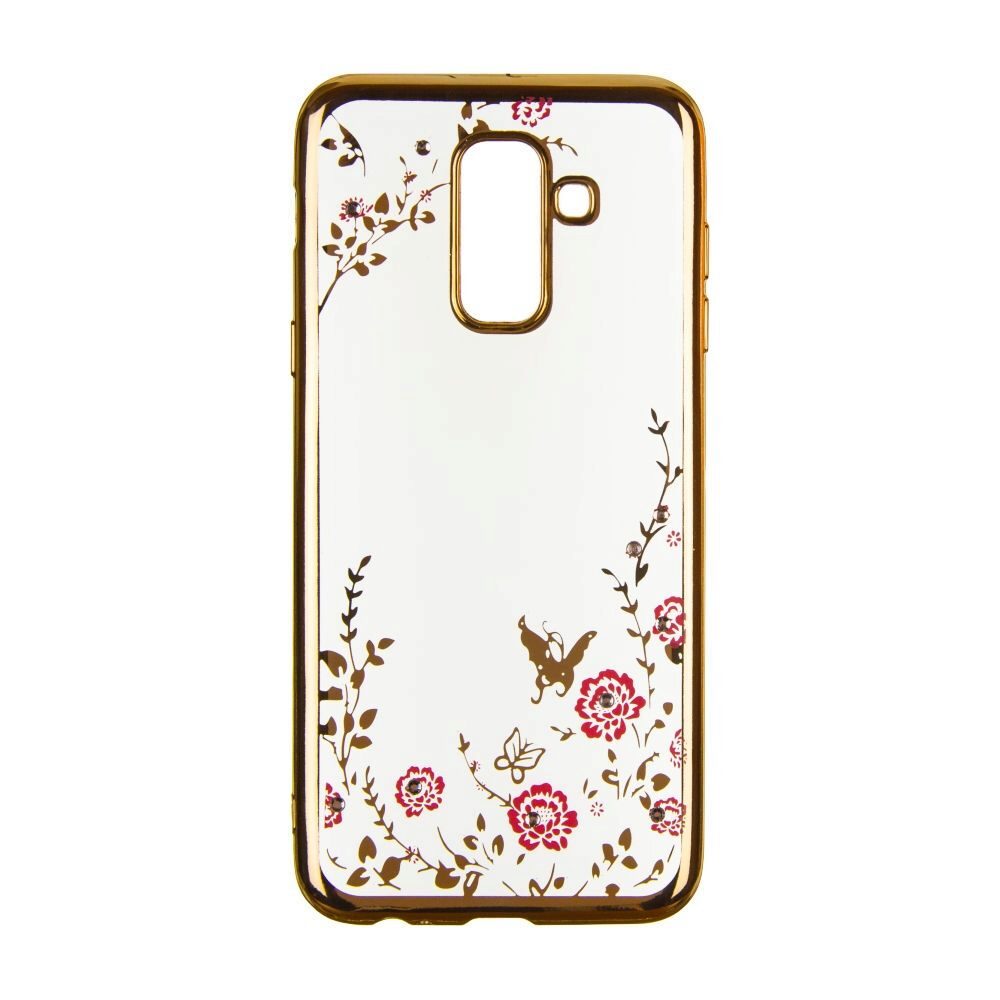 Husa Diamond pentru Samsung Galaxy A6 Plus (2018), Auriu