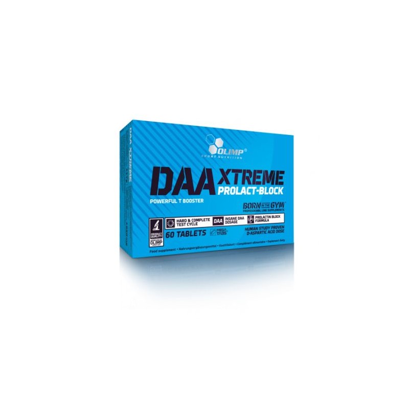 DAA Xtreme Prolact-Block, 60 таблетки, Olimp, D-аспарагинова киселина ...