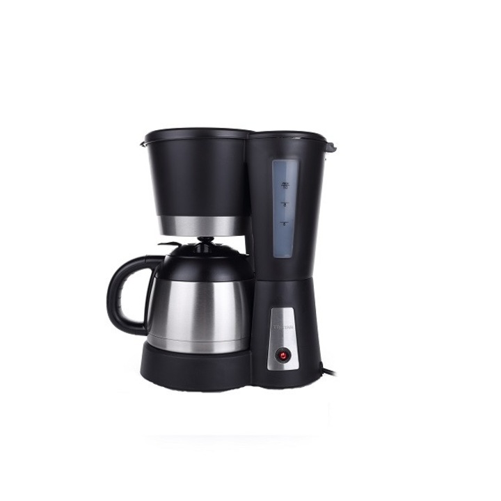 Cafetiera, TRISTAR, 800W, 10 cesti, 1 litru, cana termorezistenta din inox cu functie vacuum, sistem anti picurare, neagra