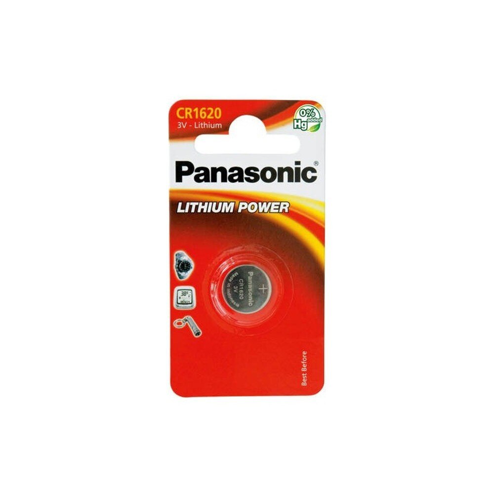 Battery Panasonic Lithium coin Cr2016, 90 mAh, 1 bucata