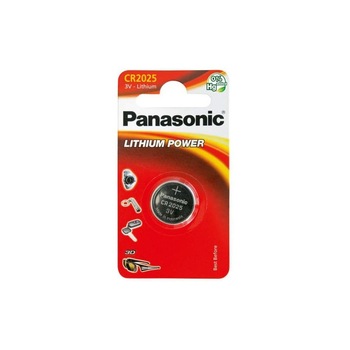 Baterie Panasonic Lithium coin Cr2025, 1 bucata Baterie Panasonic Lithium coin Cr2025, 1 bucata