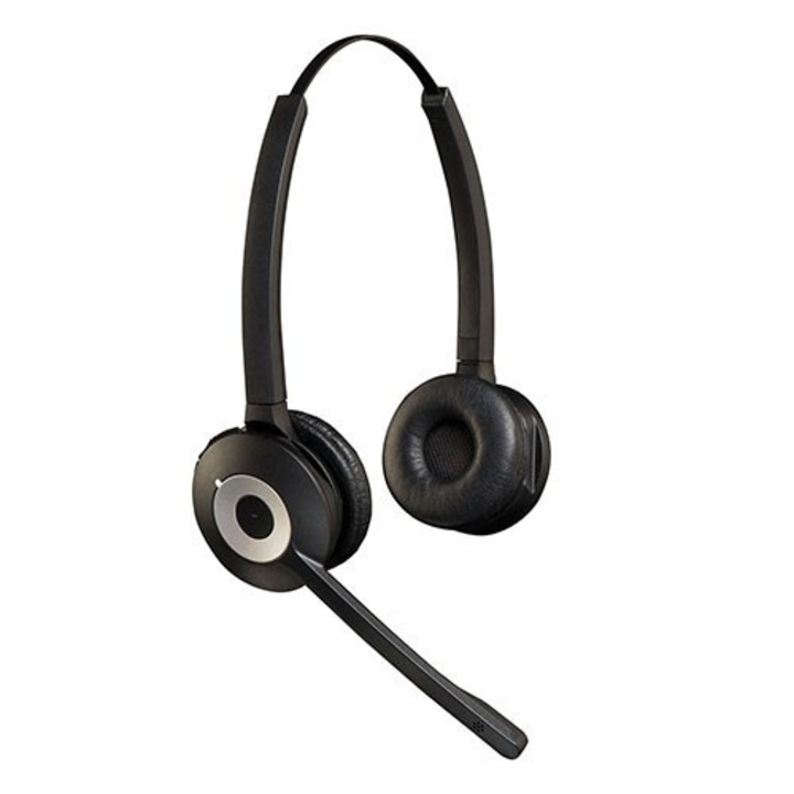 Аудио слушалки Jabra Pro920 Duo, Bluetooth, Черни