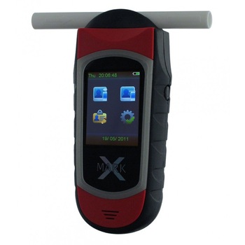 Alcoolmetru electrochimic AlcoVisor Mark, Negru/Rosu Alcoolmetru electrochimic AlcoVisor Mark, Negru/Rosu