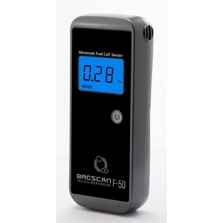 Tester alcoolemie BACscan F-50, Senzor electrochimic, Negru