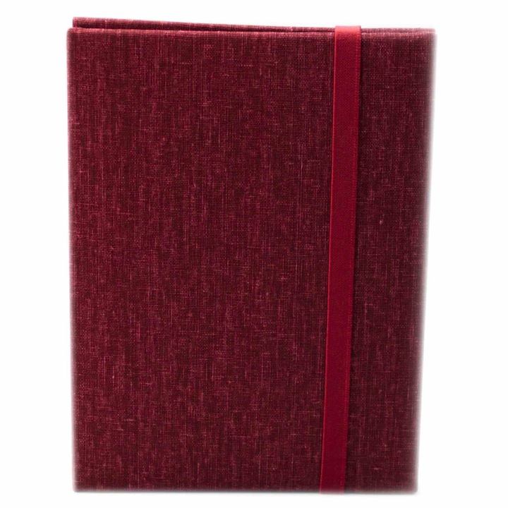 Album foto Leporello tip acordeon, format 13x18, 12 fotografii, bordo