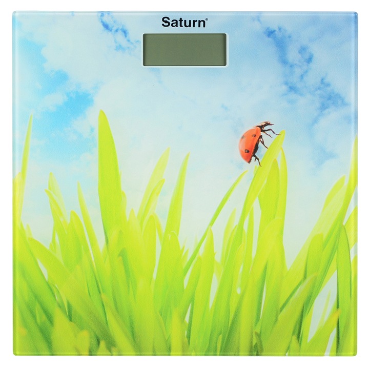 Saturn ST-PS0282 Személymérleg, Max, 180 kg, Üveg