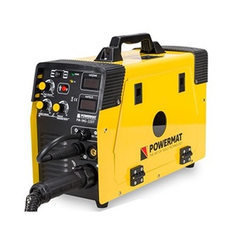 Aparat de sudura Powermat, PM-IMG-220T, 5.8/6.1 kVa, Galben/Negru Aparat de sudura Powermat, PM-IMG-220T, 5.8/6.1 kVa, Galben/Negru