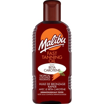Ulei Pentru Accelerarea Bronzului Cu Beta Caroten Si Ulei De Cocos Malibu Fast Tanning Oil, 200 ml Ulei Pentru Accelerarea Bronzului Cu Beta Caroten Si Ulei De Cocos Malibu Fast Tanning Oil, 200 ml
