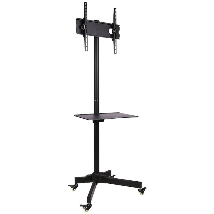 Стойка за телевизор Techly, LCD / LED, 23"- 50", 20 кг, VESA, Черна