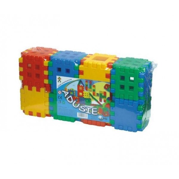 Set 8 cuburi de constructii, 48 piese