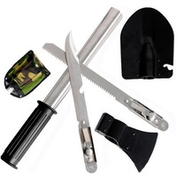Set Zelten multifunctional de camping SURVIVAL 5 in 1