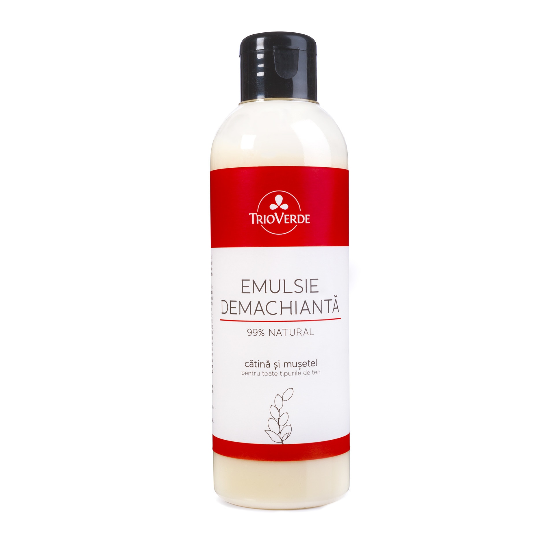 Emulsie demachianta cu Catina & Musetel Trio Verde, 200ml