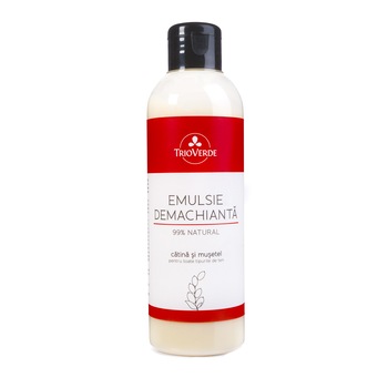 Emulsie demachianta cu Catina & Musetel Trio Verde, 200ml Emulsie demachianta cu Catina & Musetel Trio Verde, 200ml
