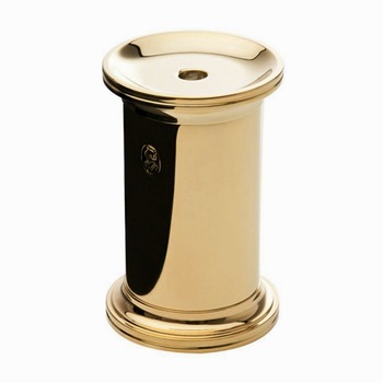 Ascutitoare cilindrica verticala de lux El Casco M-435, placata cu aur galben 23kt Ascutitoare cilindrica verticala de lux El Casco M-435, placata cu aur galben 23kt