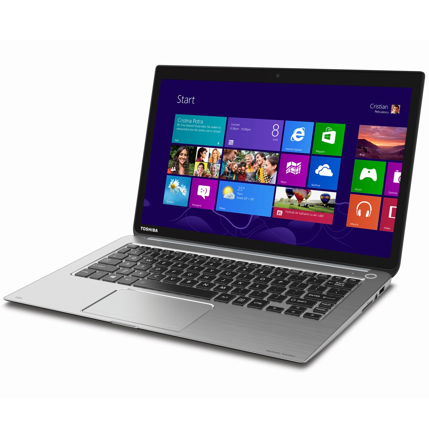 Laptop Toshiba Kirabook-109 cu procesor Intel® Core™ i5-5200U 2.20