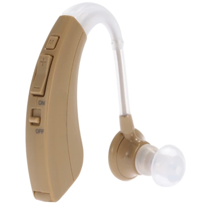 ZinBest VHP-220 digitális hallókészülék, súlyos halláskárosodáshoz, 3 füldugó, 129dB