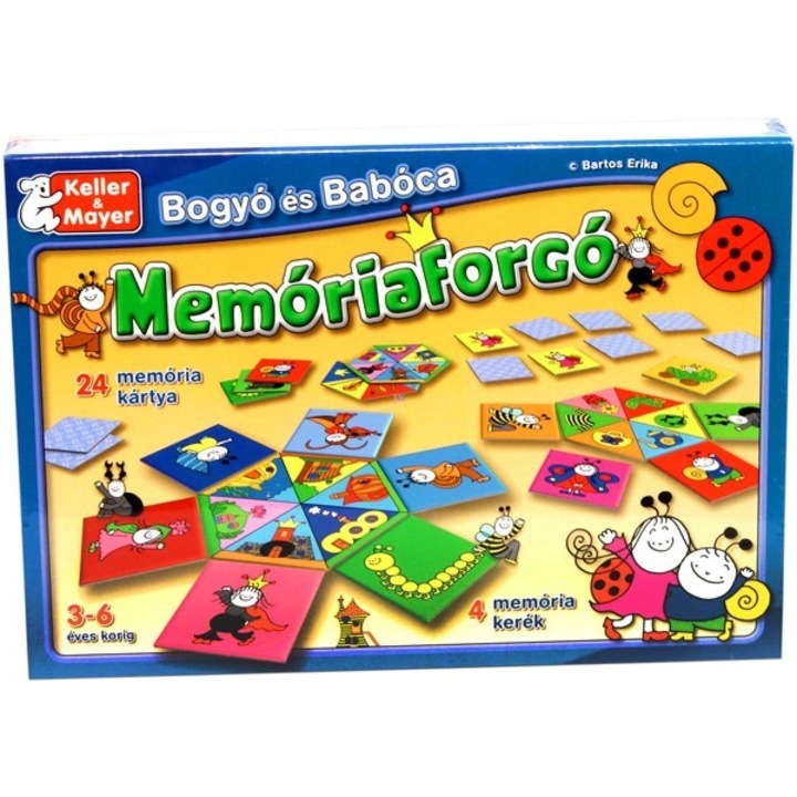 Joc de societate - Bogyó si Babóca: Moara de memorie - cu instructiuni in limba maghiara