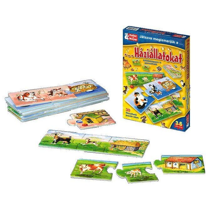 Joc de societate Kellermayer Jucandu-ne cunoastem animalele in limba maghiara