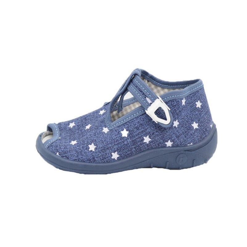 Sandale din panza pentru baieti Nazo, Albastru