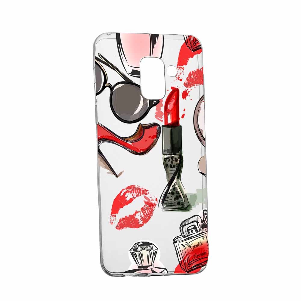 Husa Silicon, Transparent, Slim, Fashion, Samsung J6 2018
