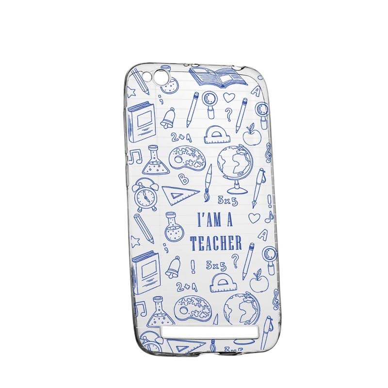 Husa Silicon, Transparent, Slim, School, Xiaomi Redmi 4A