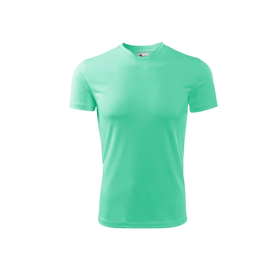 Tricou Malfini sport copii, Verde menta