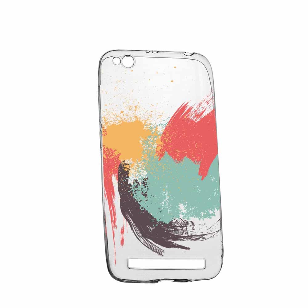 Husa Silicon, Transparent, Slim, Painting, Xiaomi Redmi 4A