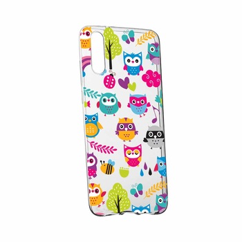 Husa pentru Samsung Galaxy M10, Owl, 43, Silicon Husa pentru Samsung Galaxy M10, Owl, 43, Silicon
