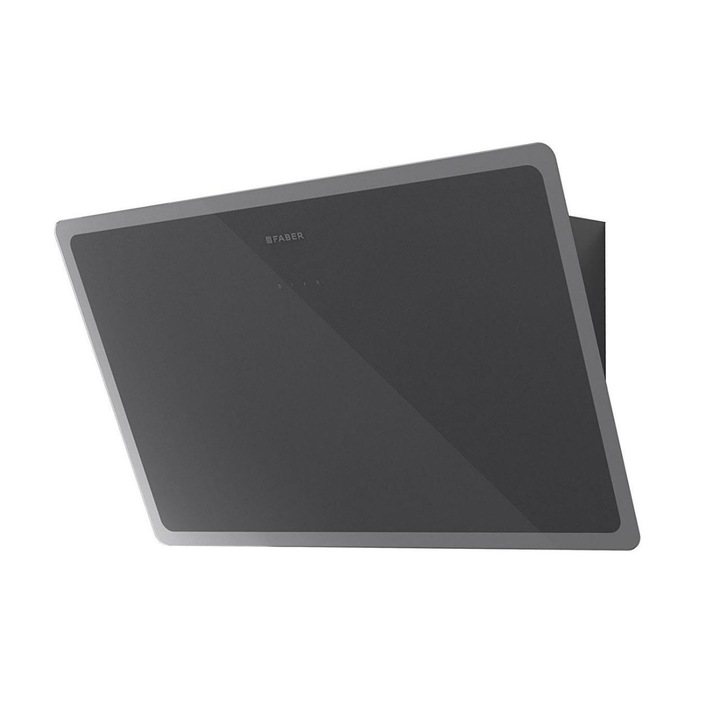 Hota decorativa Faber Glam-Light A80 DG/GL EVO, 80 cm, 720 m3/h, gri inchis