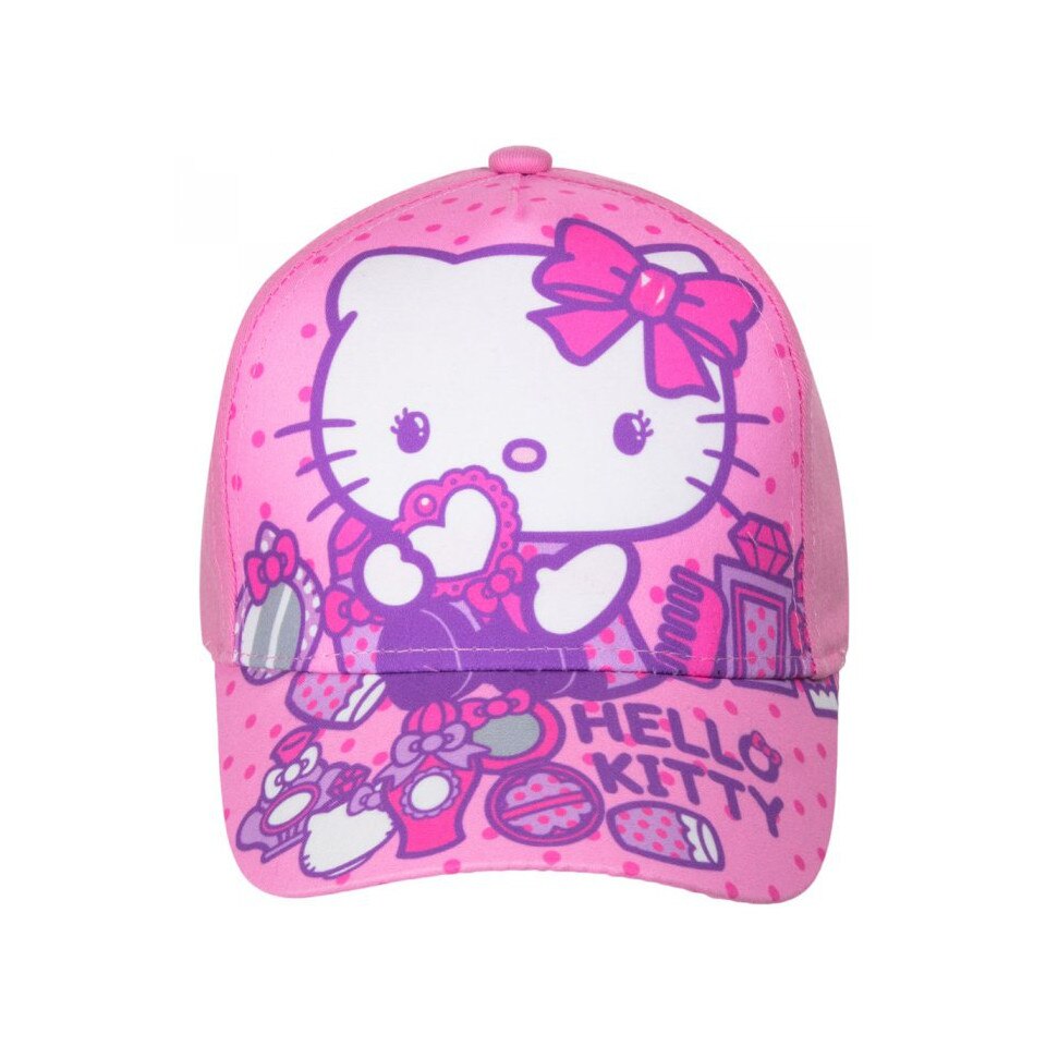 Sapca Hello Kitty, roz, 50