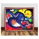 Tablou Poster, Arta Sec. XX, Franz Marc - Two Cats - ASD-116, 40 x 50 cm