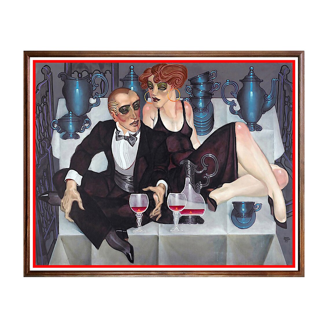 Tablou Poster, Arta Sec. XX, Juarez Machado - ASD-057, 40 x 50 cm