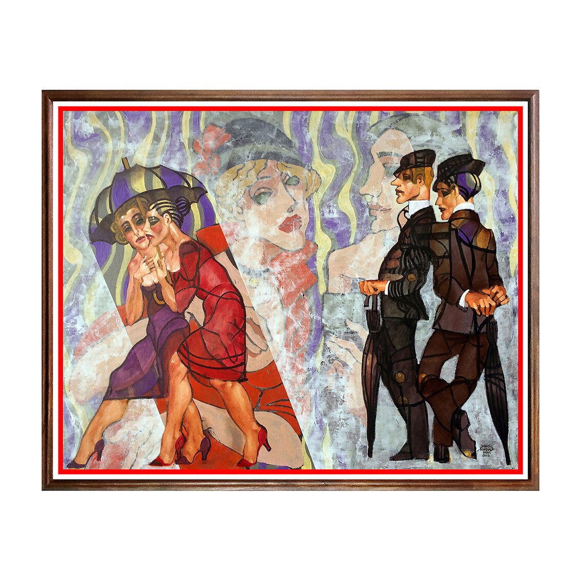 Tablou Poster, Arta Sec. XX, Juarez Machado - ASD-046, 40 x 50 cm