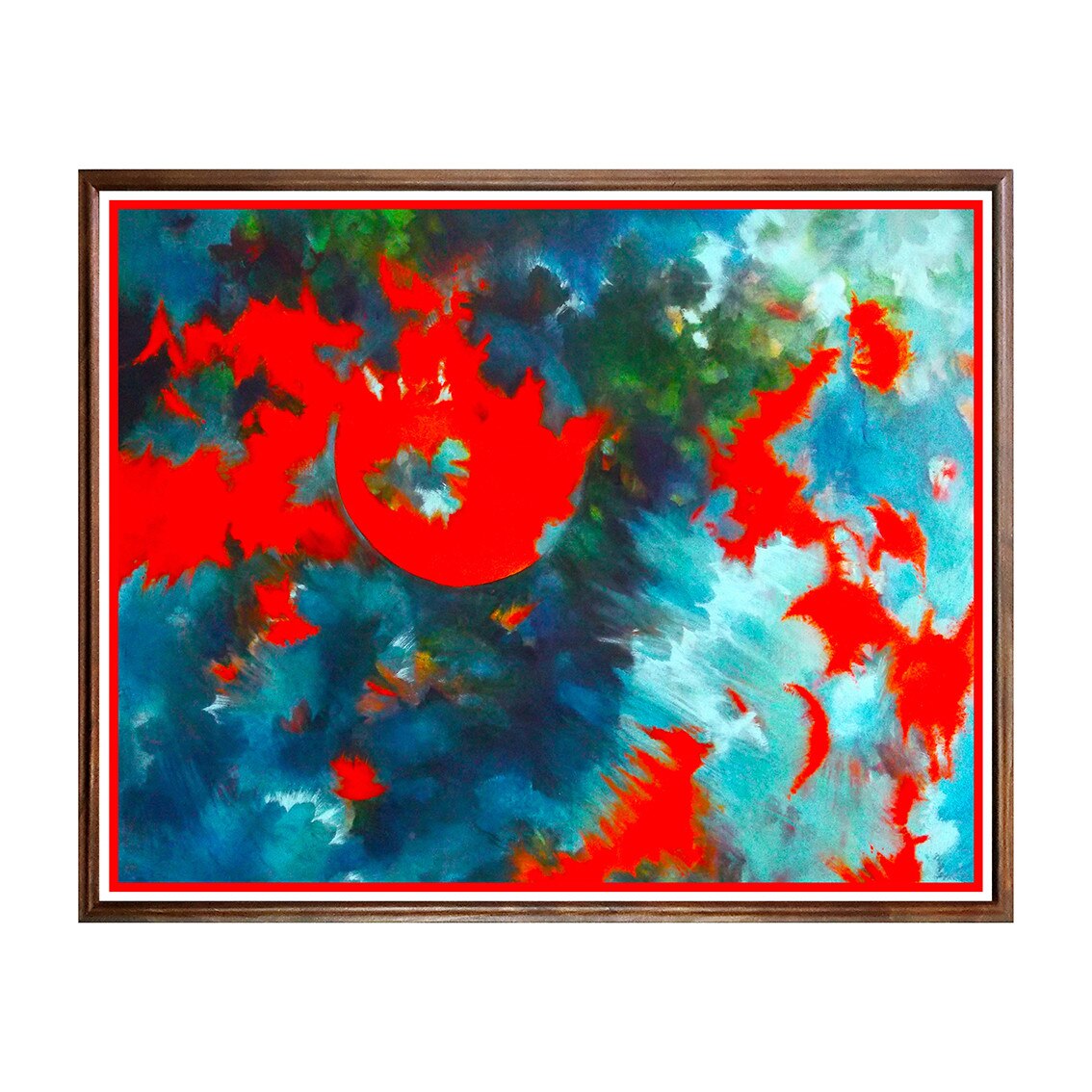 Tablou Poster, Arta Abstracta - ATA-076, 40 x 50 cm