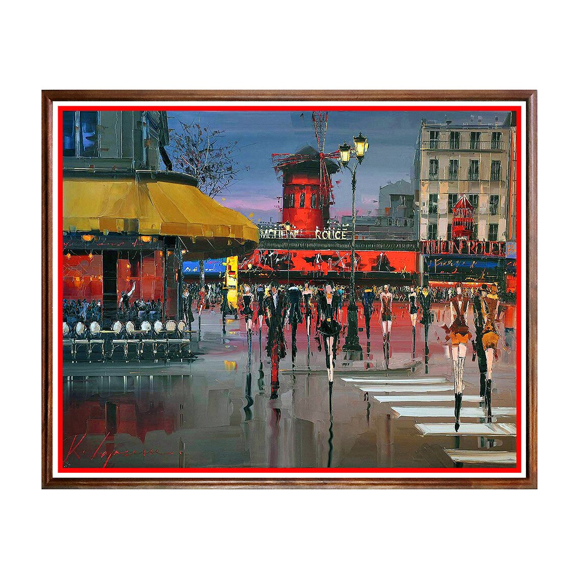 Tablou Poster, Luminile Orasului - LO-028, 40 x 50 cm