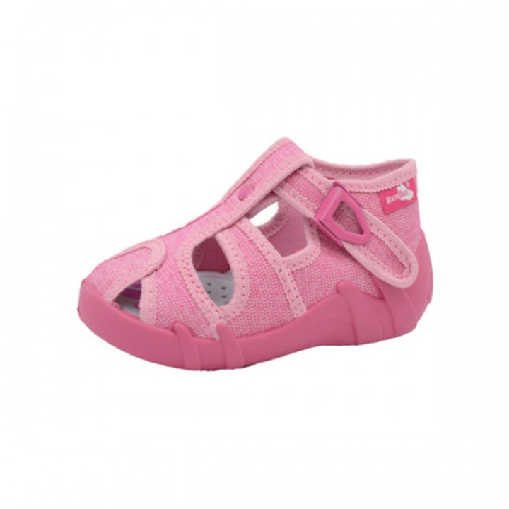 Sandale din panza fetite, Renbut, profilactice, Roz,23