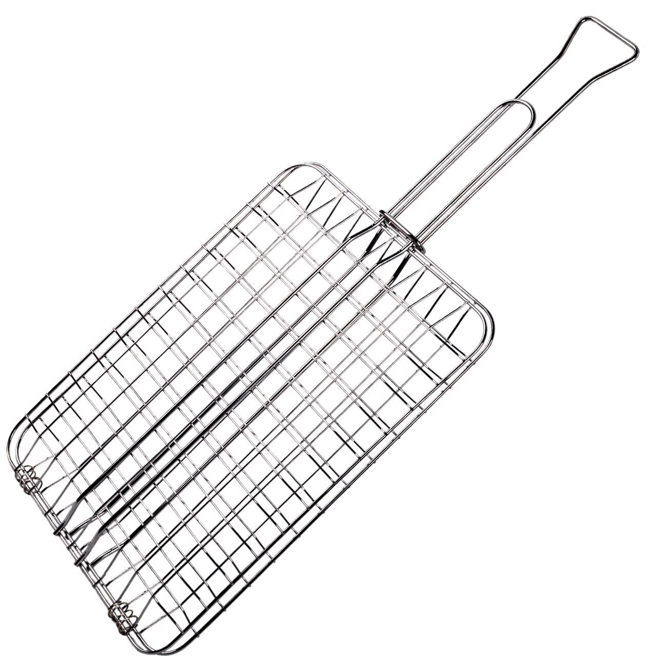 Gratar UBX pentru peste, carne, cromat, 50x30 cm